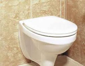 установка нового унитаза